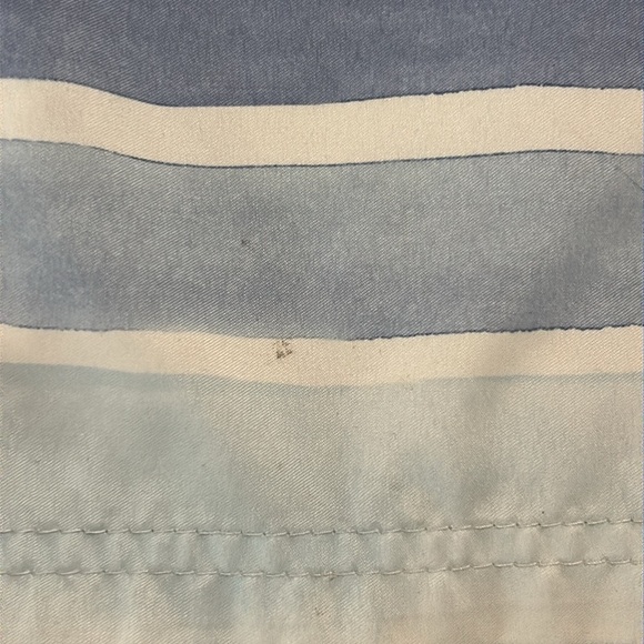 H&M Blue and White Nautical Swim Trunks with Drawstring - Picture 5 of 5